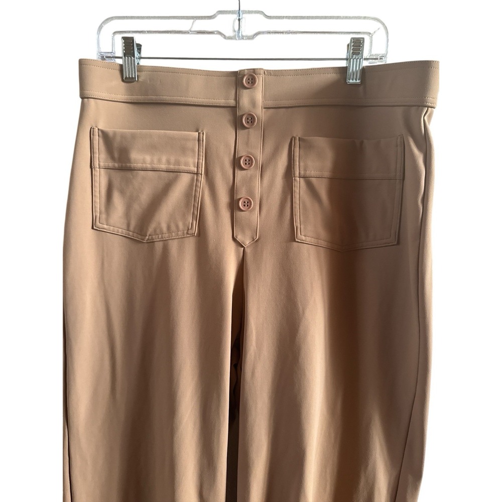NWT‎ Halara Day Stretch High Waisted Woman's XL Straight Pants Purple Sandalwood - Picture 3 of 7